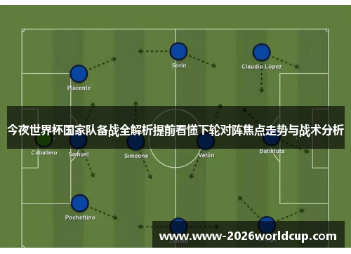 今夜世界杯国家队备战全解析提前看懂下轮对阵焦点走势与战术分析 今夜世界杯国家队备战全解析提前看懂下轮对阵焦点走势与战术分析